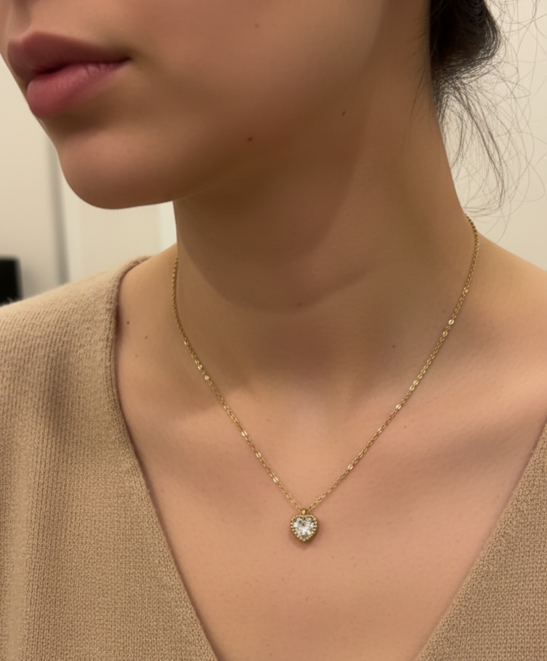 Diamond Heart Necklace