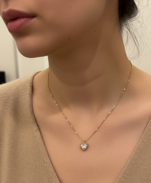 Diamond Heart Necklace