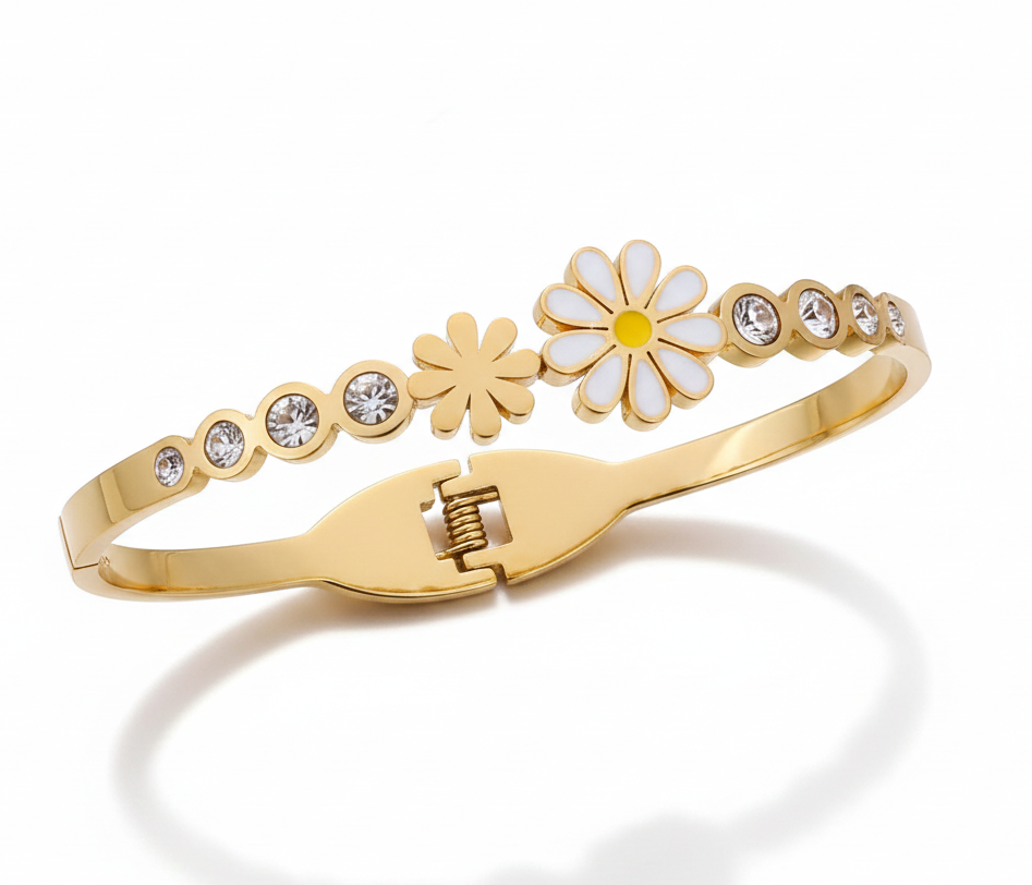 Elegant Flower Bracelet