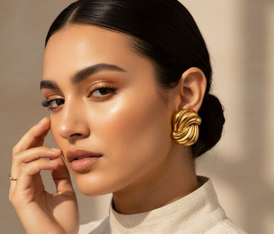 Chunky Stud Earrings