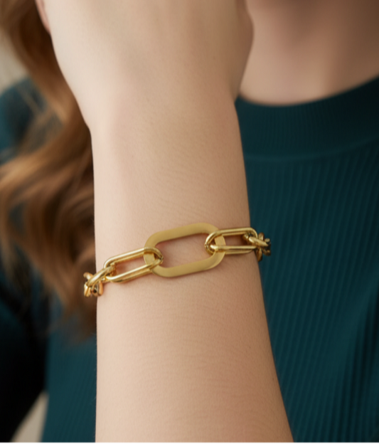 Chunky Link Chain Bracelet