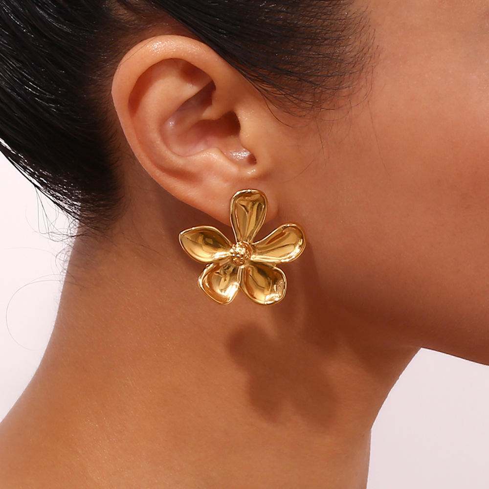 Flower Stud Earrings