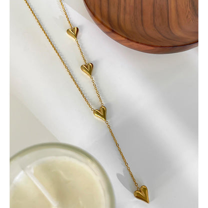 Hearts Dangler Necklace