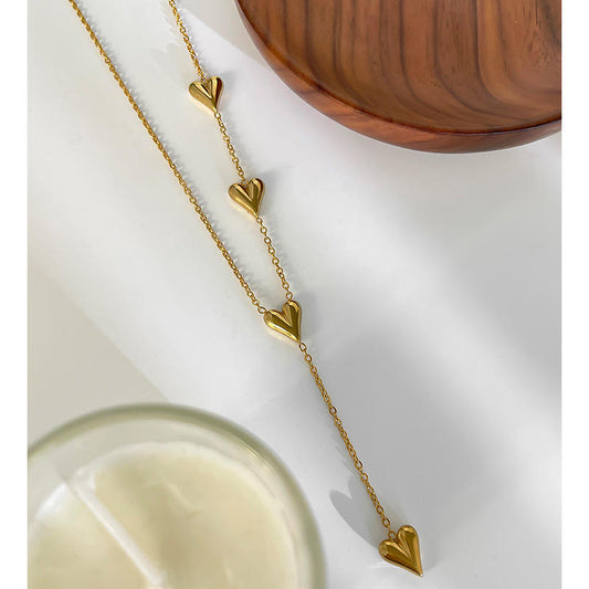 Hearts Dangler Necklace