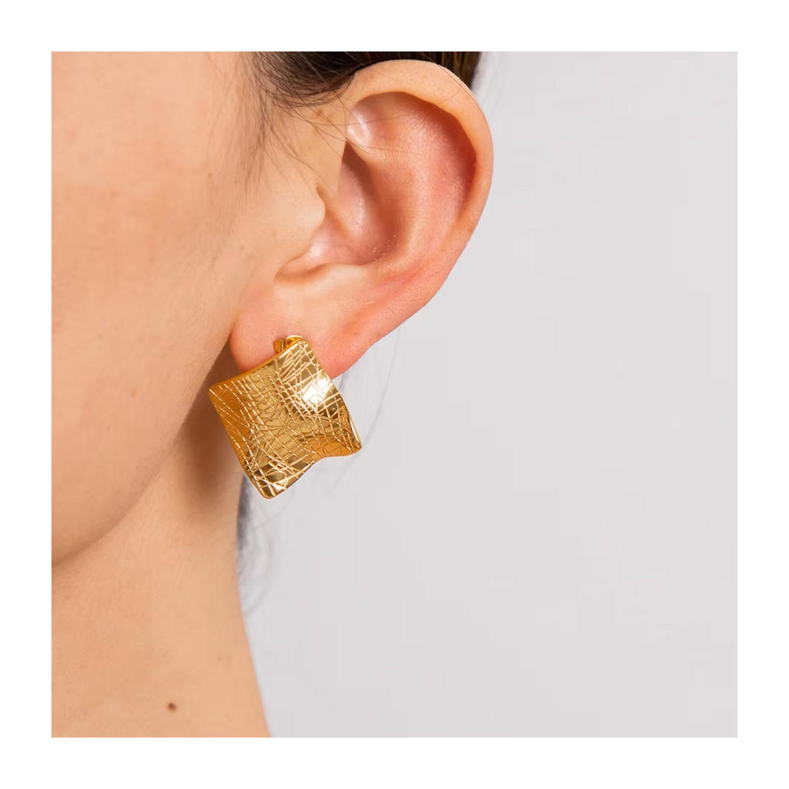 Statement Square Earrings