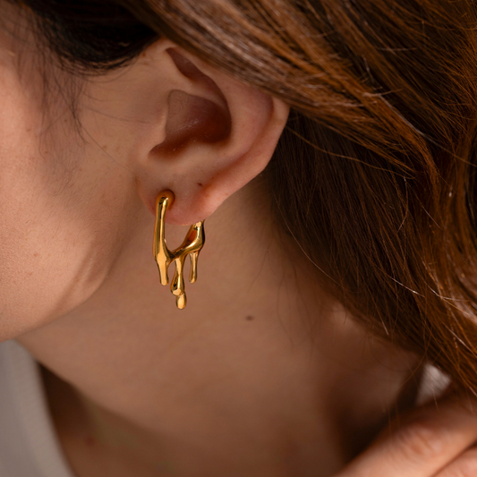 Lava Drop Earrings