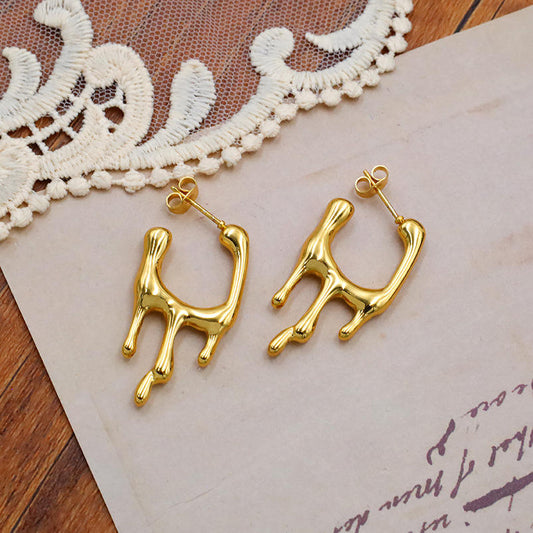 Lava Drop Earrings