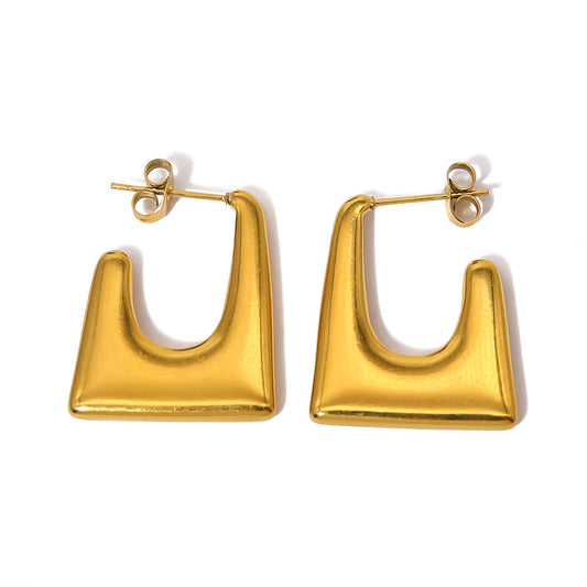 Geometric Square Hoops