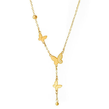 Butterfly Dangler Necklace