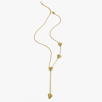 Hearts Dangler Necklace