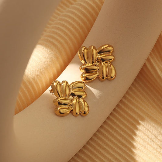 Square Quilted Studs