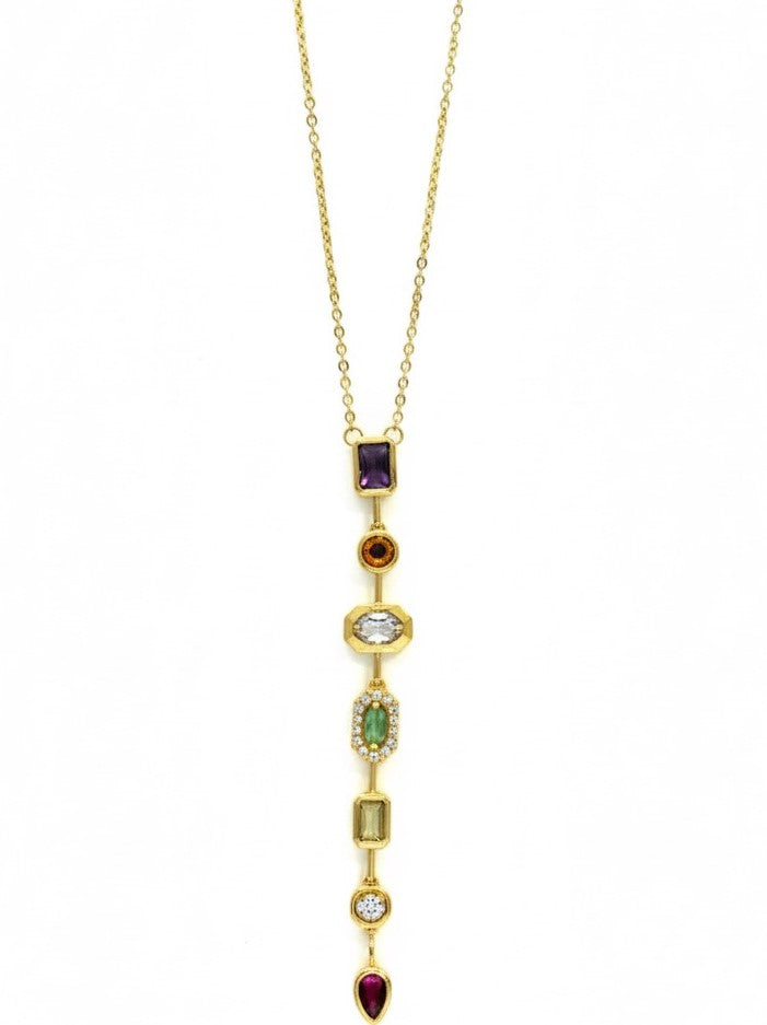 Multicolor Dangler Necklace