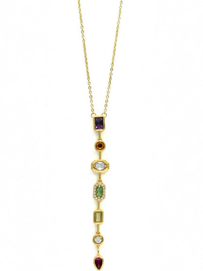 Multicolor Dangler Necklace