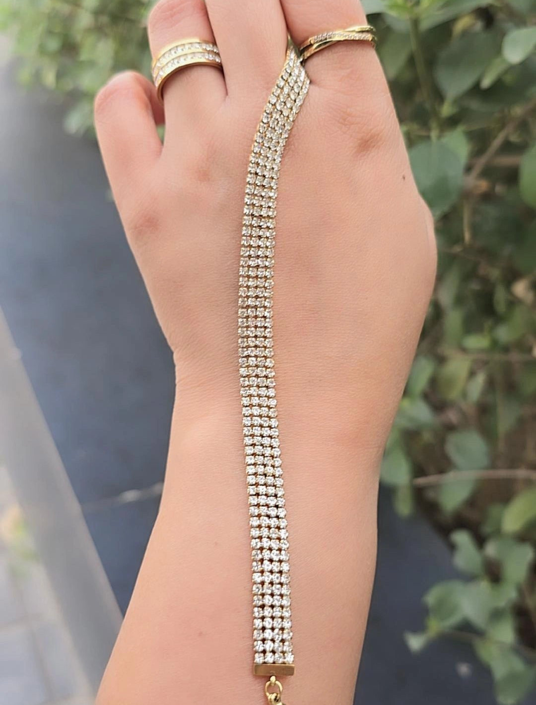 Layered Diamond Bracelet