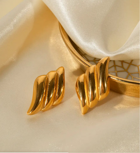 Wing Stud Earrings
