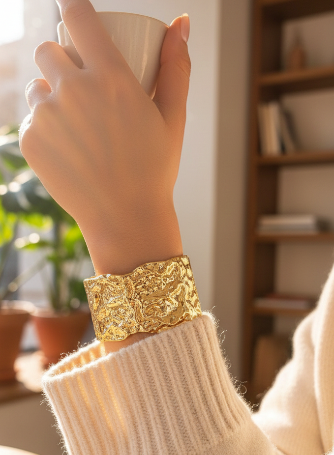 Statement Chunky Cuff Bracelet