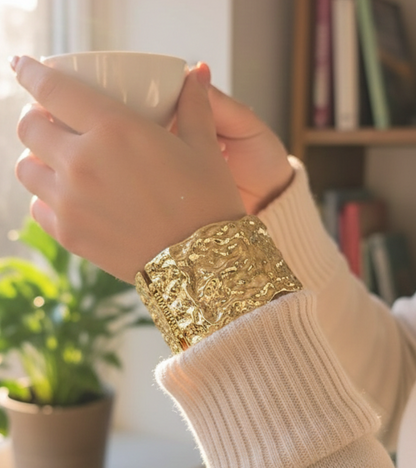 Statement Chunky Cuff Bracelet